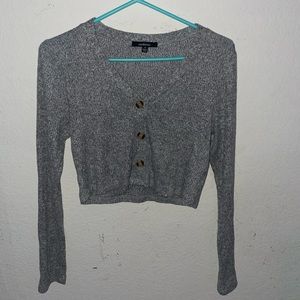 Grey, longsleeve, M